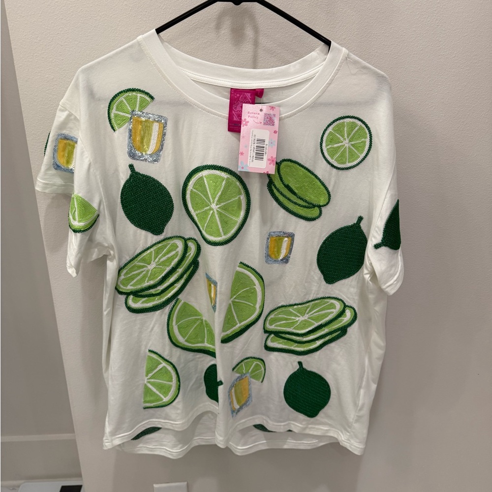 QOS Lime and Tequila Shot Tee